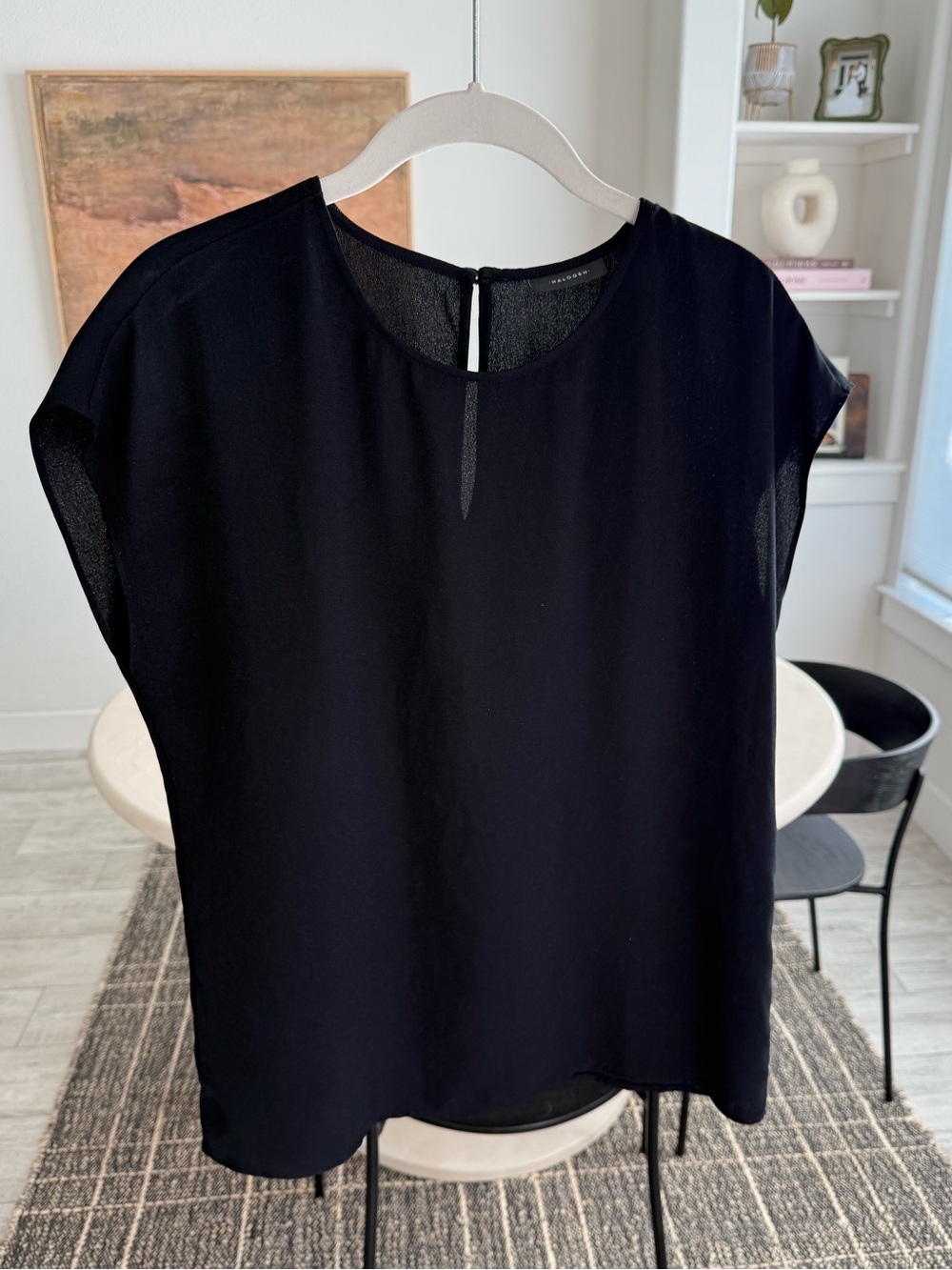 Halogen Black Blouse
